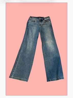 NYDJ Wide Leg Women's Jeans - Blue Denim Sz 0